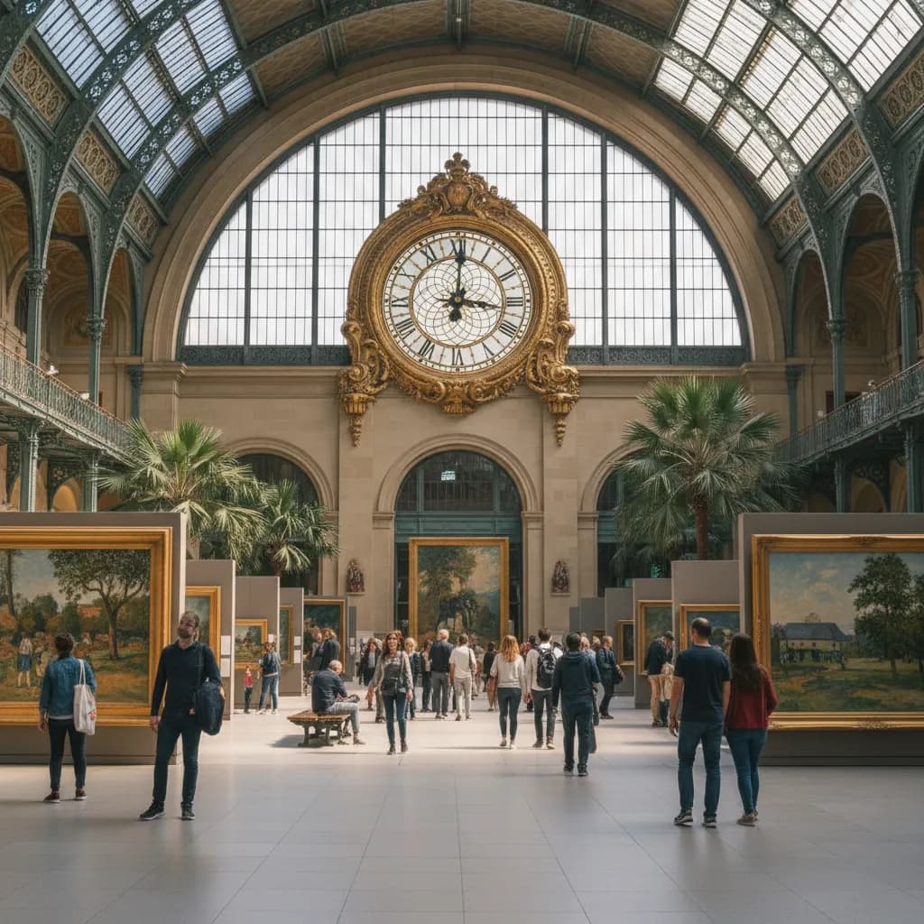 Louvre Guided Walk + Musée d'Orsay Open Ticket